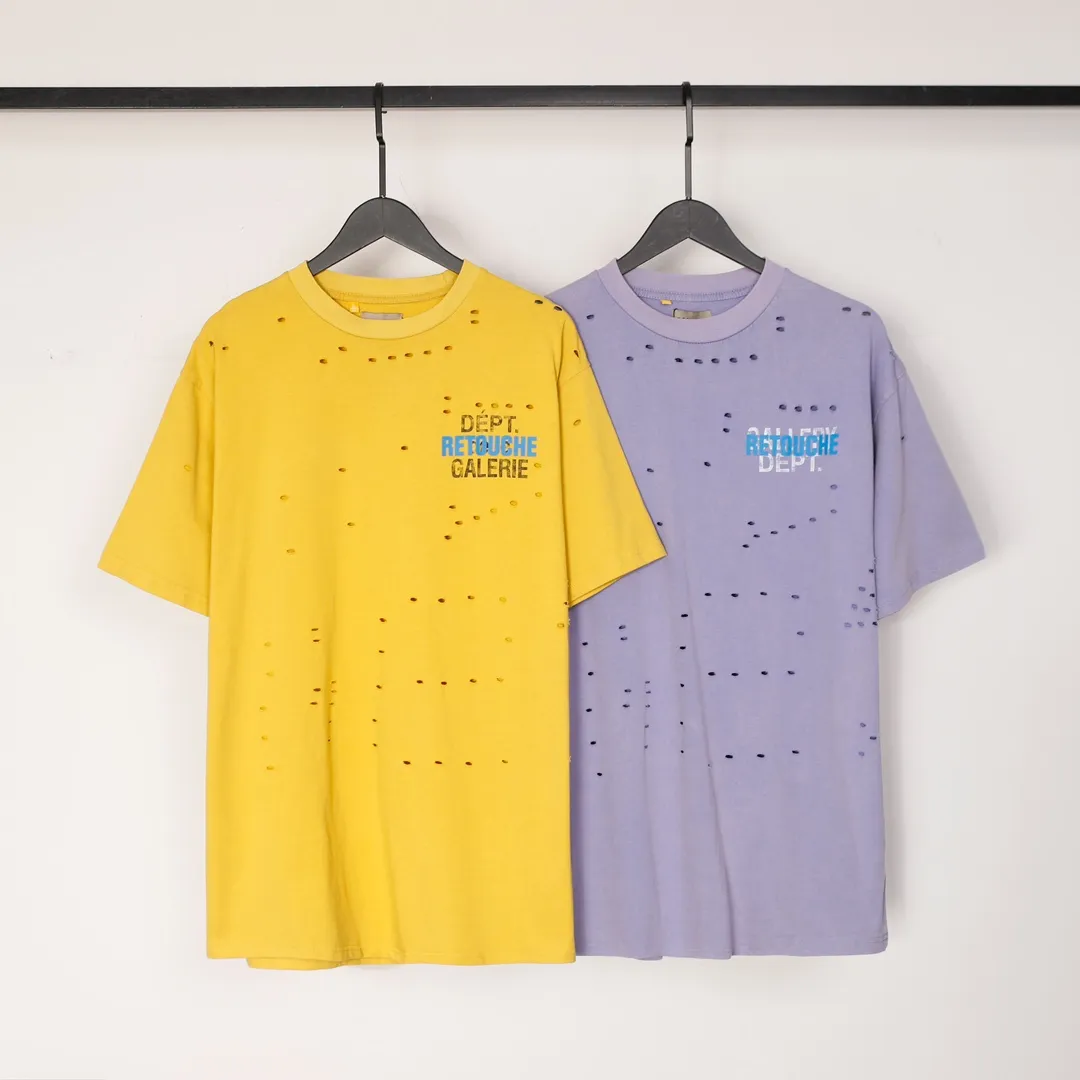 GALLERY.DEPT new summer short-sleeved model number: D3123p110 color: yellow code number: S M L XL
